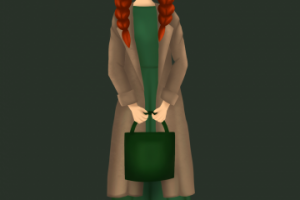 Рыжая девушка