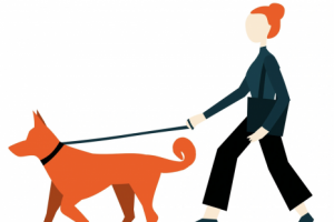 Девушка с собакой