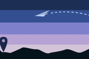 Бумажный самолётик