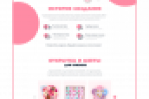 Сайт для магазина пончиков