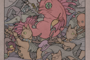 Кошки и рыбки