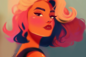 Портретная иллюстрация