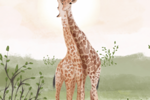 Иллюстрация выполнена акварелью