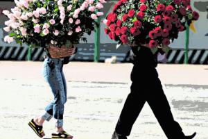 Дарите женщинам цветы