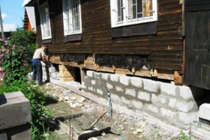 Замена фундамента – прерогатива профессионалов!