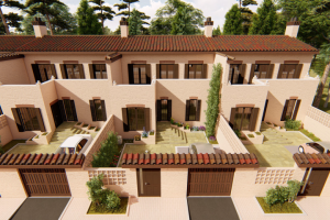 Таунхаусы стиль "Прованс"