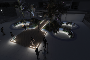 Лаунж площадка отеля