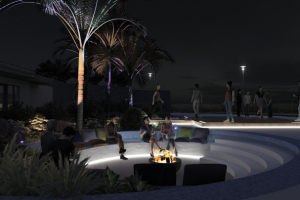 Лаунж площадка отеля