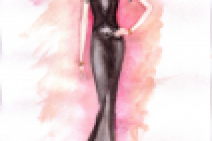 Эскизы вечерних платьев