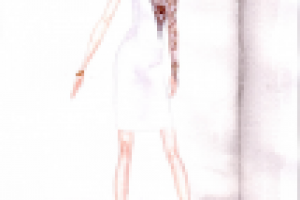 Эскизы вечерних платьев