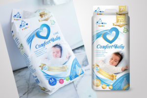 Дизайн упаковки Подгузники LikeLine