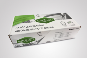 Дизайн упаковки набора для замены лобового стекла