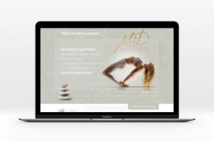 Дизайн сайта M&D
