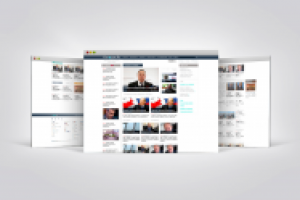 Дизайн сайта"Сегодня.Ru"