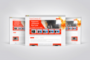 Дизайн сайта"Пиростикер"