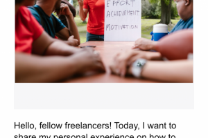 Статья на английском языке о фрилансе
