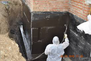 Гидроизоляция фундамента жидкой резиной