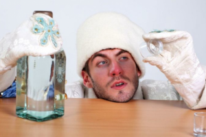 Похмелье в новогодние праздники