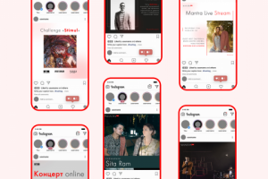 Оформление инстаграм аккаунта Mantra Live