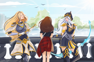 Арт на заказ по вселенной LoL