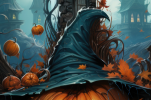 Дизайн баннера на Хеллоуин