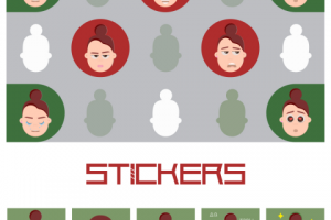 Новогодние стикеры