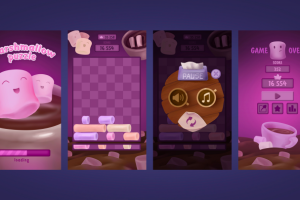 Графика для игры Marshmallow puzzle