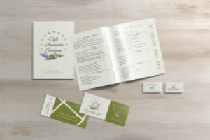 Рекламные материалы для французского кафе