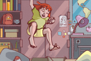 Иллюстрация из серии "Детские воспоминания"