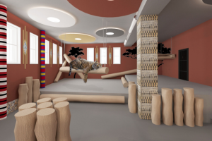 Зимний вольер для тигров