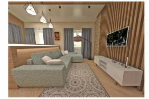 Дизайн интерьера загородного дома