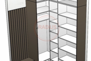 Чертеж прихожей