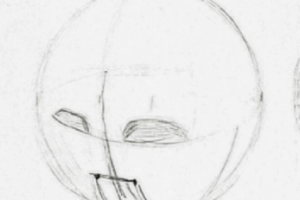 упражнение с абстрактной головой