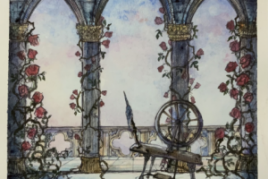 Иллюстрация к сказке «Спящая красавица»