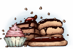 Иллюстрации для Кондитерской