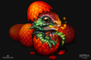 мини дракончик