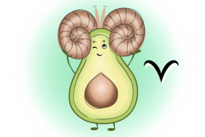 Гороскоп с авокадо. Овен