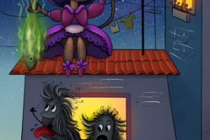 Иллюстрация к сказке. Матильда