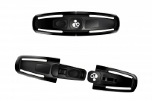 Замок для автомобильного кресла в векторе