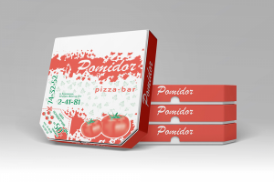Дизайн упаковки для пиццы