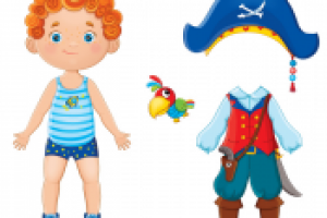 Кукла-одевашка для мальчиков