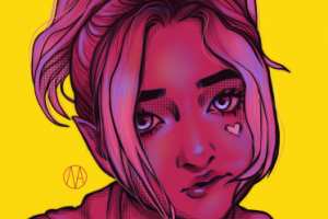 Портрет певицы Алёны Швец