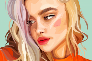 Векторный портрет