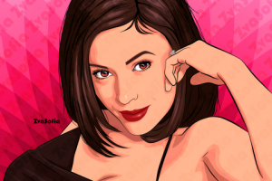 Векторный портрет