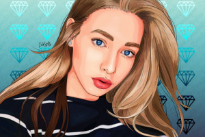 Векторный портрет