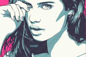 Pop art портрет