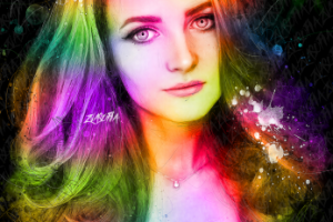 Портрет в стиле Мурчиано