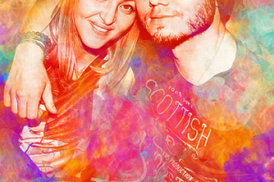 Гранж портрет