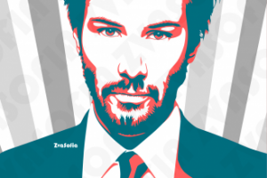 Поп арт Киану