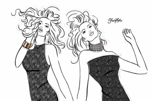 Fashion иллюстрация